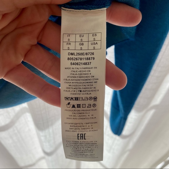 Falconeri Italian ultra light cashmere sweater - Picture 8 of 12